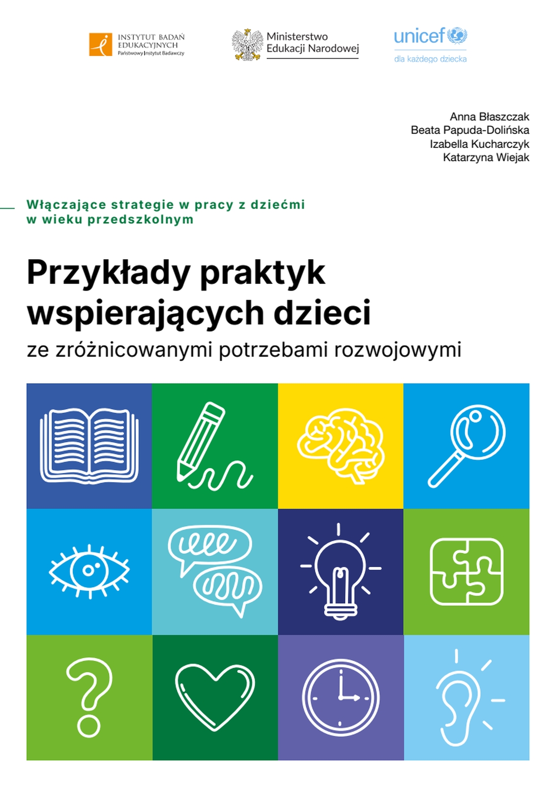 przykłady praktyk wspierających dzieci okładka