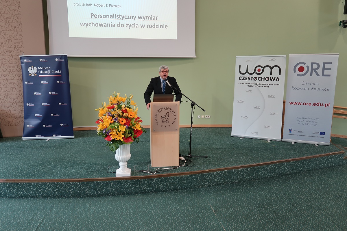 Dyrektor IBE prof. dr hab. Robert T. Ptaszek / fot. Piotr Czajka - ORE