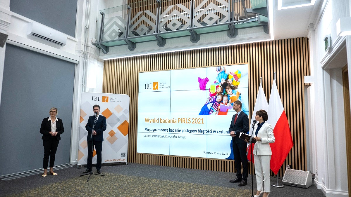 Konferencja badania PIRLS w MEiN