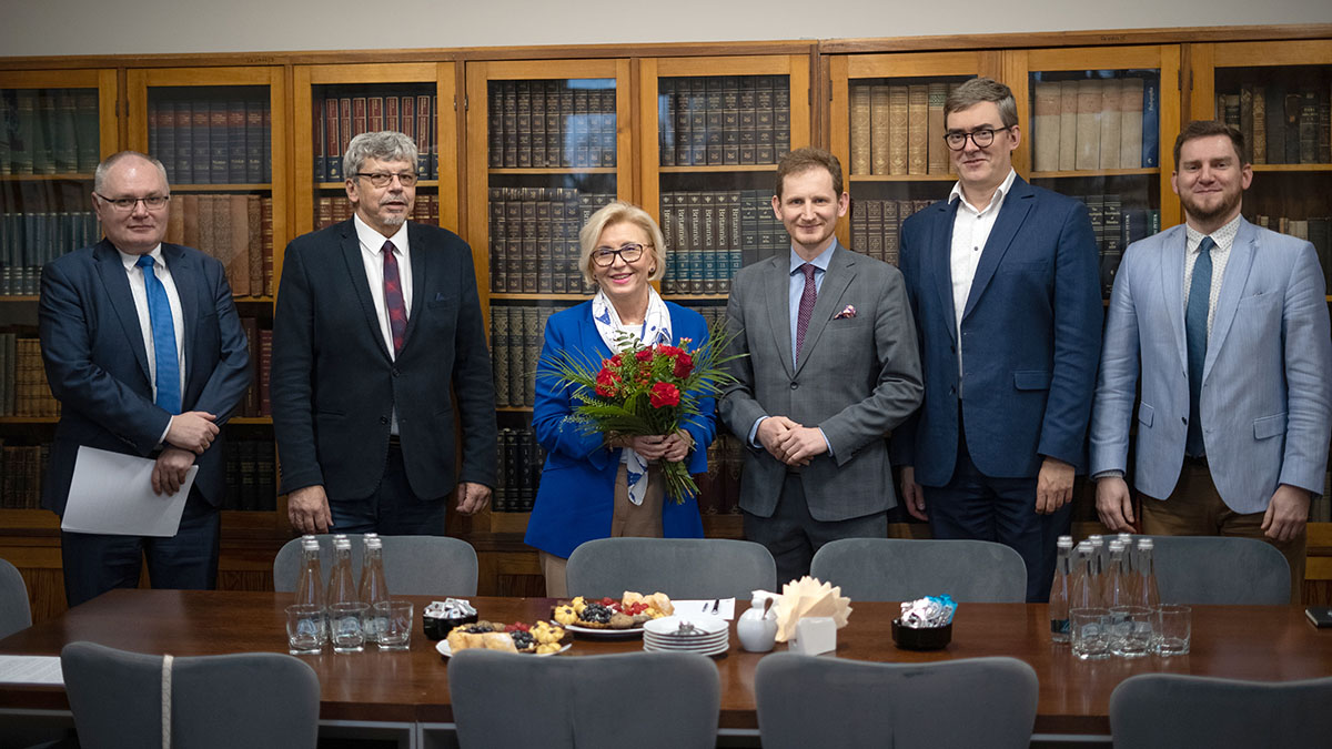 Wiceminister Marzena Machałek z wizytą w Instytucie Badań Edukacyjnych