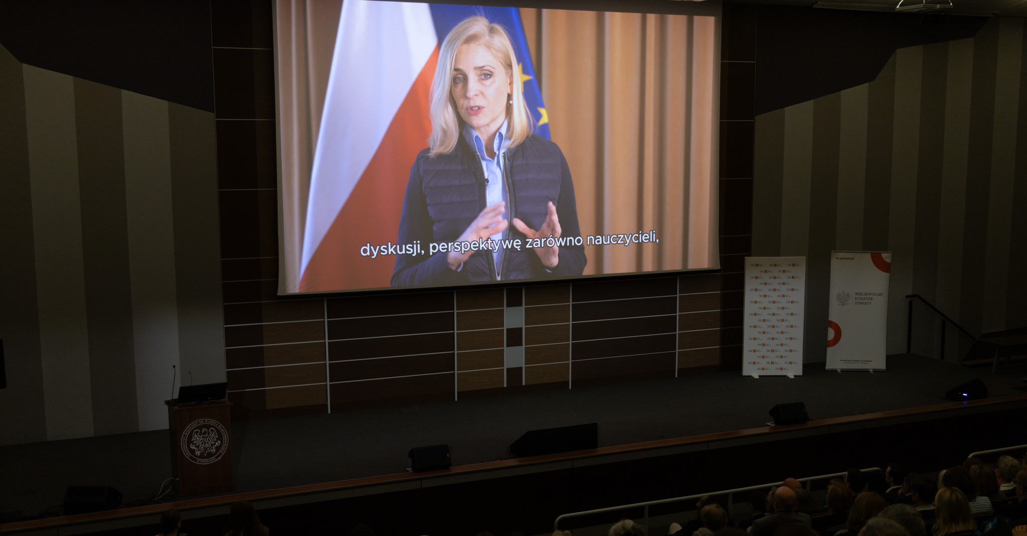 Joanna Mucha, Sekretarz Stanu w MEN
Zdj. Kuratorium Oświaty w Poznaniu