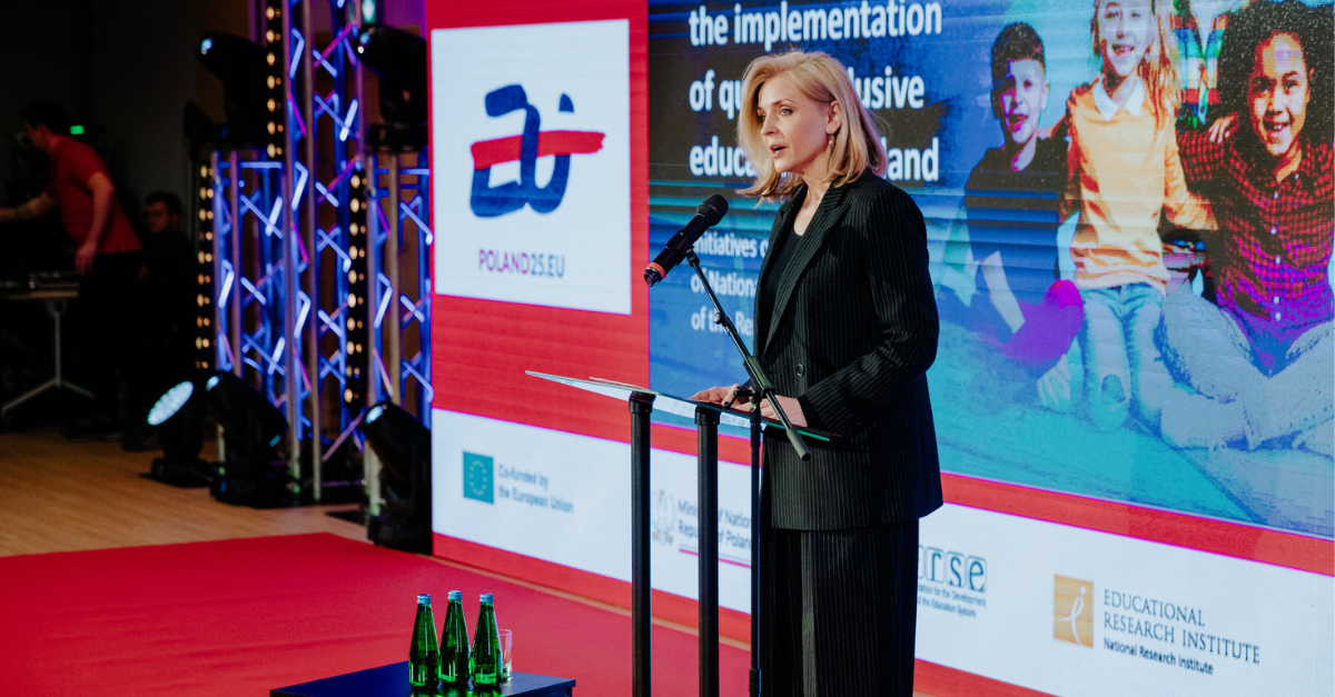 Joanna Mucha, Sekretarz stanu MEN, Zdj.: FRSE