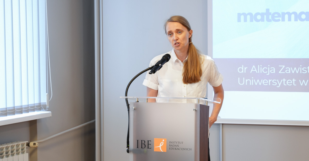 dr Alicja Zawistowska-Sadowska, adiunkt na Wydziale Socjologii Uniwersytetu w Białymstoku