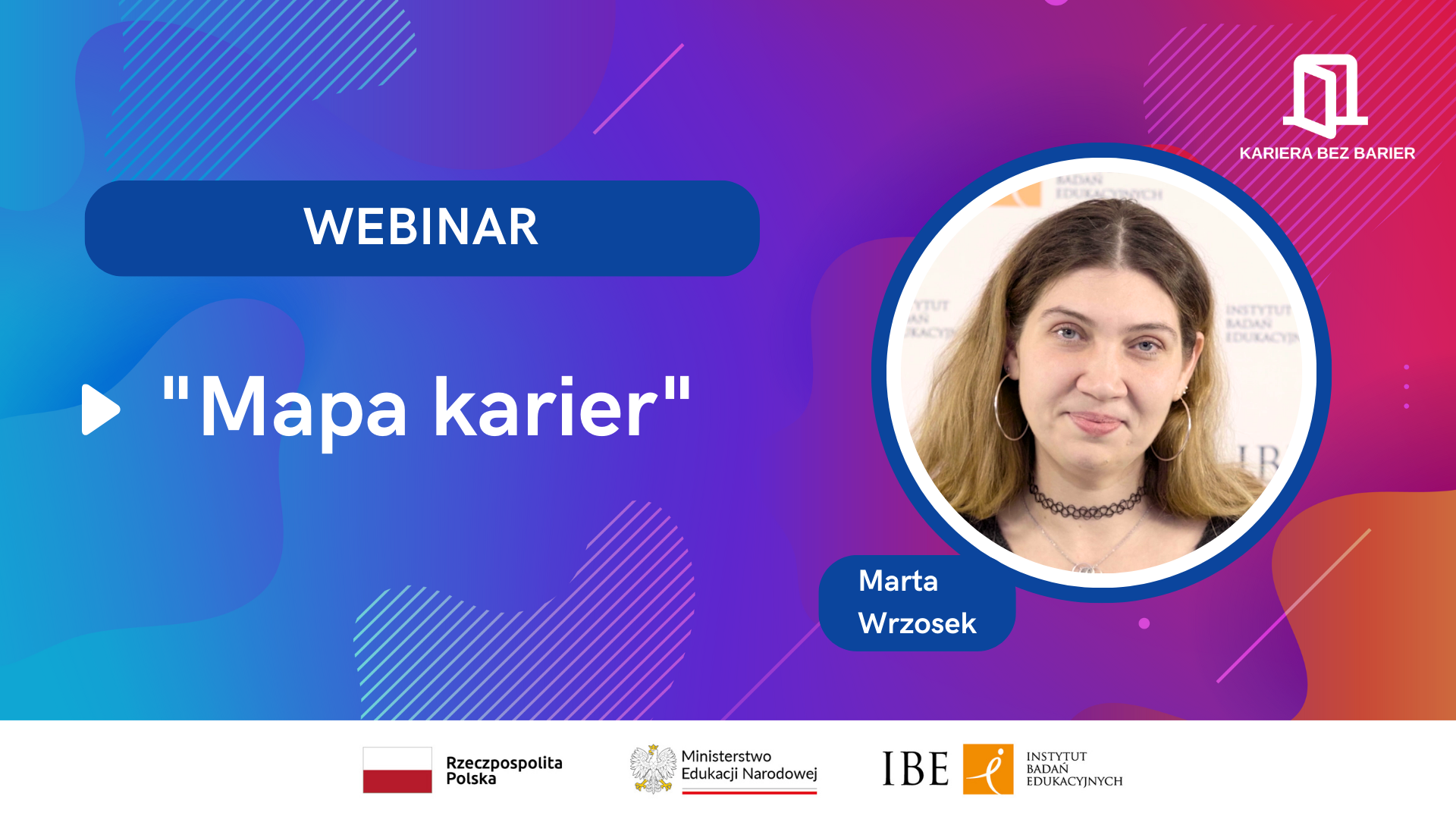 Marta Wrzosek prezentuje Mapę karier