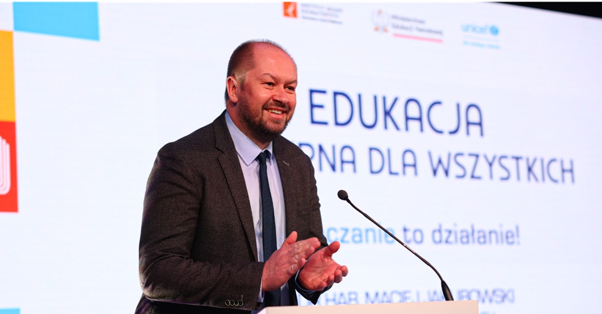 dr hab. Maciej Jakubowski, prof. UW, Dyrektor Instytutu Badań Edukacyjnych – PIB
