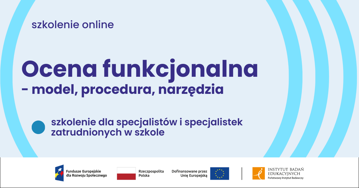 Grafika promująca szkolenie online 'Edukacja wysokiej jakości dla wszystkich – UDL wprowadzenie', organizowane przez Instytut Badań Edukacyjnych