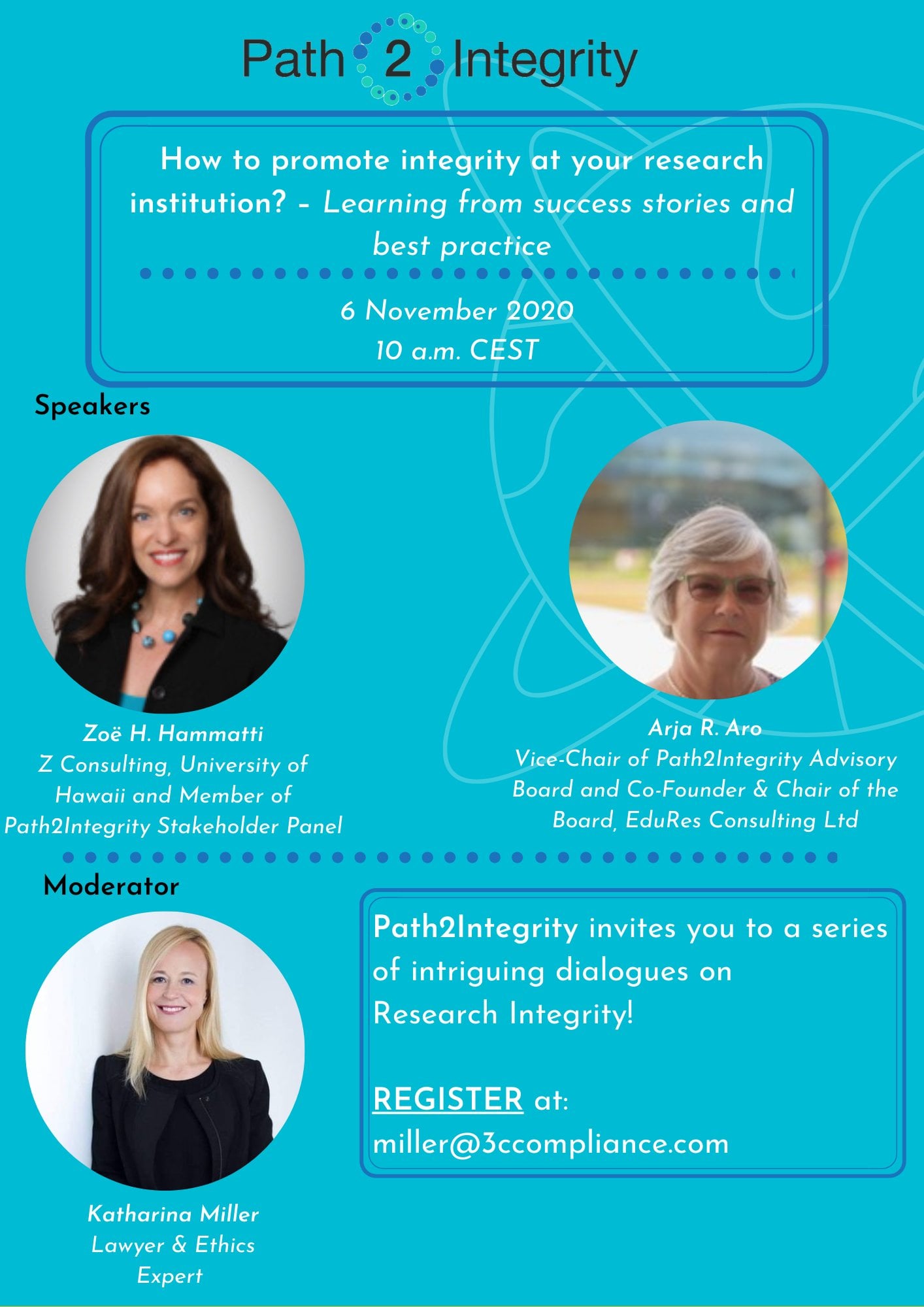 Path2Integrity Dialogue webinar 06.11.2020