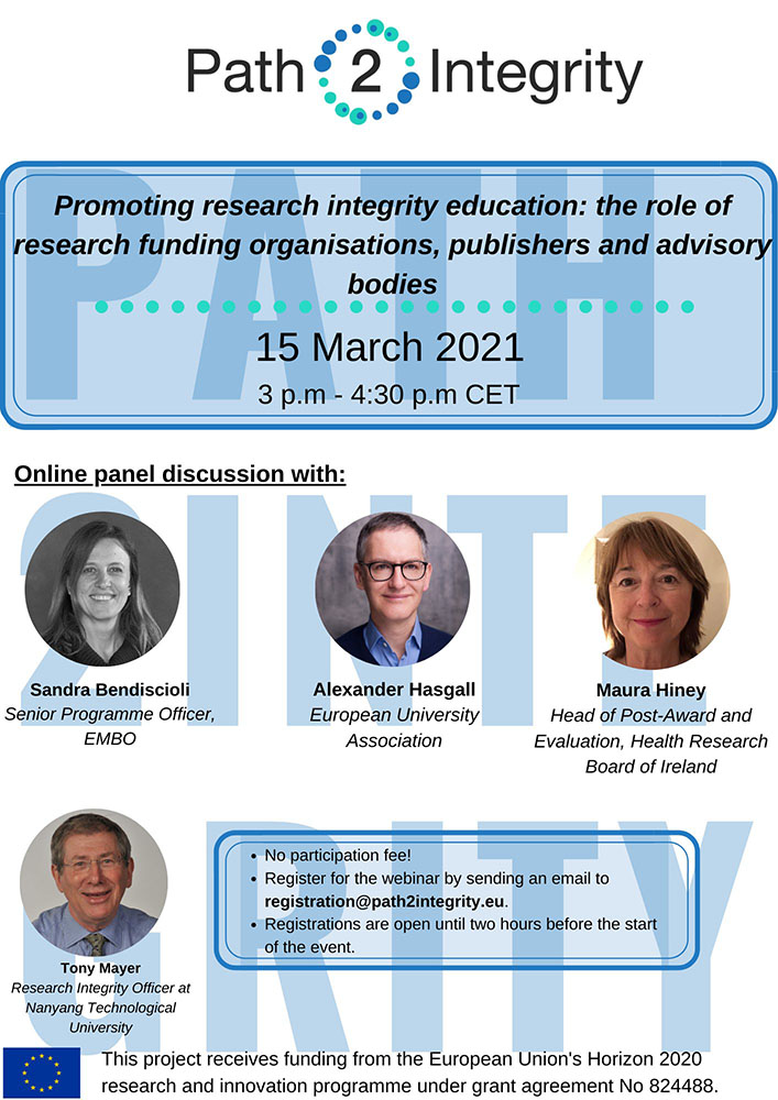 Path2Integrity Dialogue webinar 15.03.2021