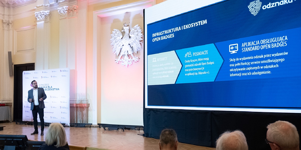 Michał Nowakowski - Lider Projektu ZSK4 oraz twórca systemu Odznaka+