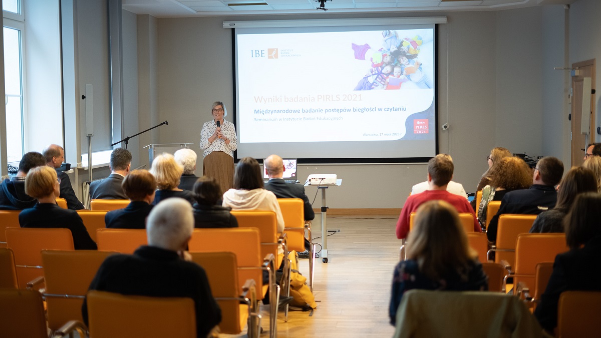 PIRLS 2021. W IBE odbyło się seminarium poświęcone omówieniu wyników badania
