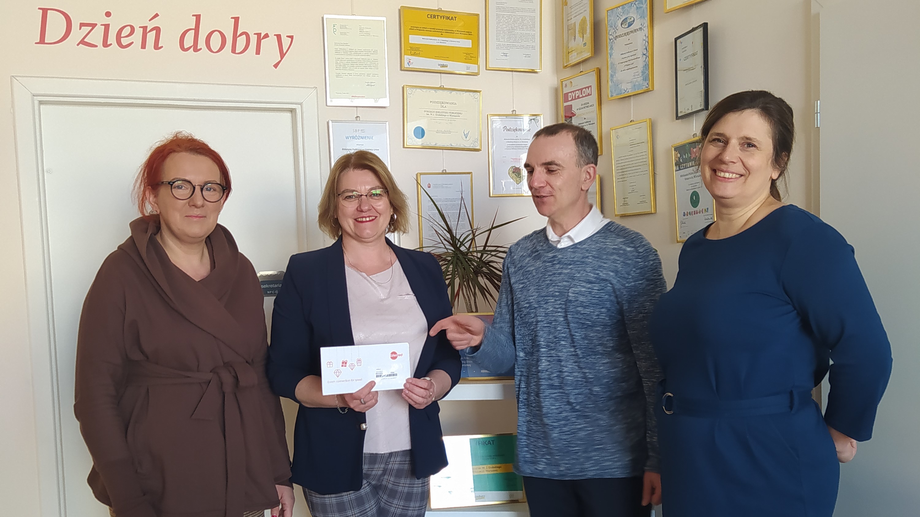 AMBASADOR KSIĄŻKI - BIBLIOTEKA PUBLICZNA IM. W.J. GRABSKIEGO W DZIELNICY URSUS M.ST. WARSZAWY